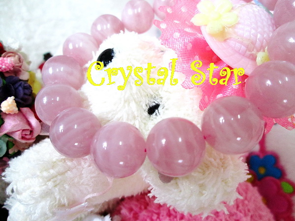 สร้อยข้อมือโรสควอทซ์ มาดากัสการ์