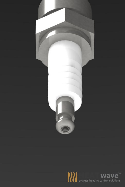 HEATwave Straight Type 3.0mm Igniter for Package Burner l เขี้ยวสปาร์ค ทรงตรง สำหรับจุดสปาร์ค (อย่างเดียว) สำหรับ เครื่องพ่นไฟอุตสาหกรรม