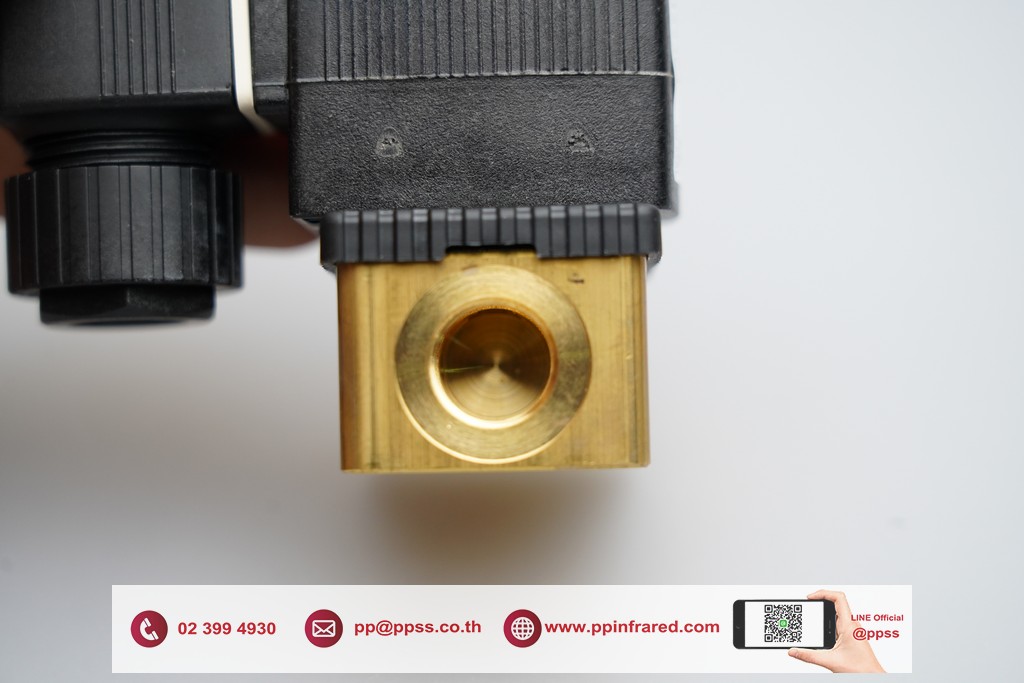 BURKERT 1/4" 230V Gas Solenoid Valve IP65 "Germany" l โซลินอยวาล์วแก๊ส รุ่นกันน้ำ