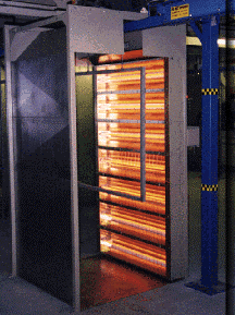 Goldback Quartz Short-Wave Infrared Lamp, 2500W, 230V, TL720MM / OD10MM