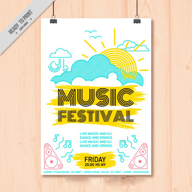 โปสเตอร์ Poster สไตล์การออกแบบดีไซน์ตกแต่งแบบใช้กราฟิกลวดลายน่ารักๆเพิ่มความสดใสแก่โปสเตอร์ โปสเตอร์ ไว้สำหรับ แจ้งประชาสัมพันธ์กิจกรรม // ตัวอย่างดีไซน์ โปสเตอร์ Poster โปสเตอร์โฆษณา โปสเตอร์สวยๆ Chill Shop Package