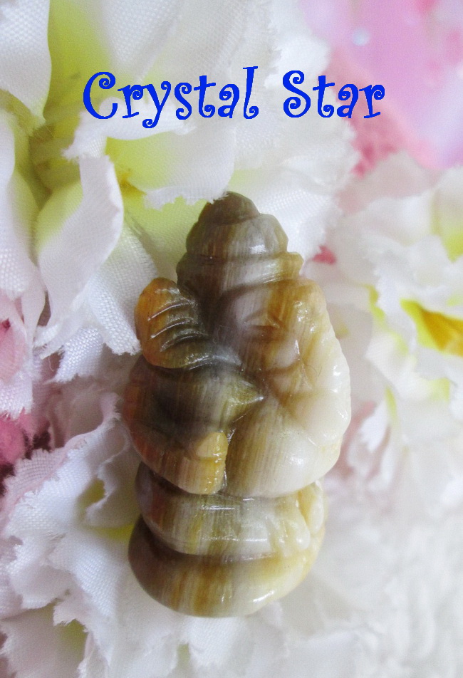 พระพิฆเณศวร์ (ไม้กลายเป็นหิน)