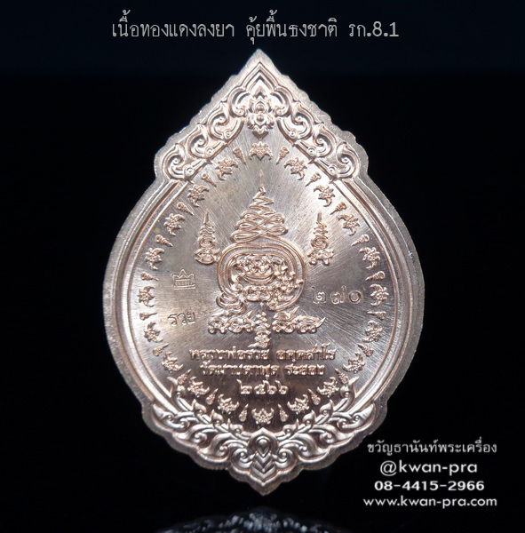 หลวงพ่อรวย วัดมาบตาพุด เหรียญพุทธคุณ พญาครุฑ ดวงเศรษฐี รก.8.1 (KP4255)