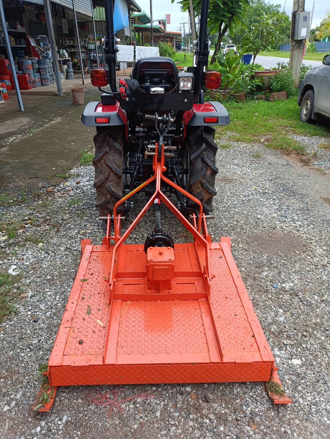 เครื่องตัดหญ้าติดรถไถ ขนาด1เมตร สำหรับรถไถ14-30 แรง