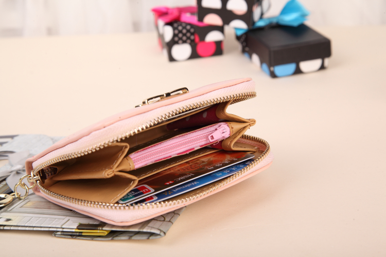 กระเป๋าสตางค์ใบเล็ก Pixy wallet [แบบซิปรอบ]