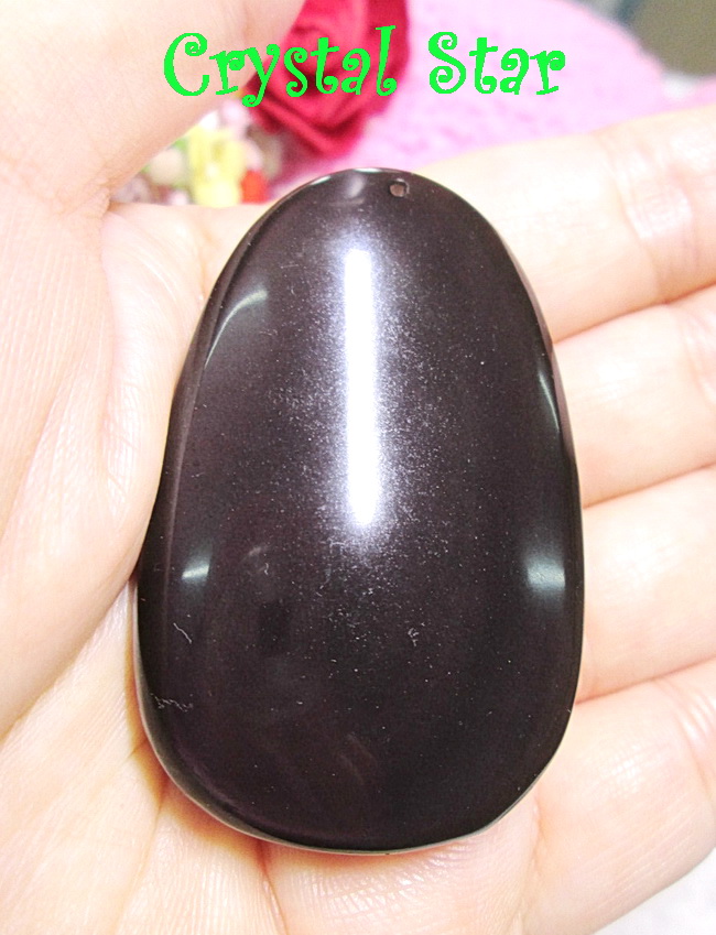 จี้เรนโบว์ออปซิเดียน (กวนอิมพันมือ)