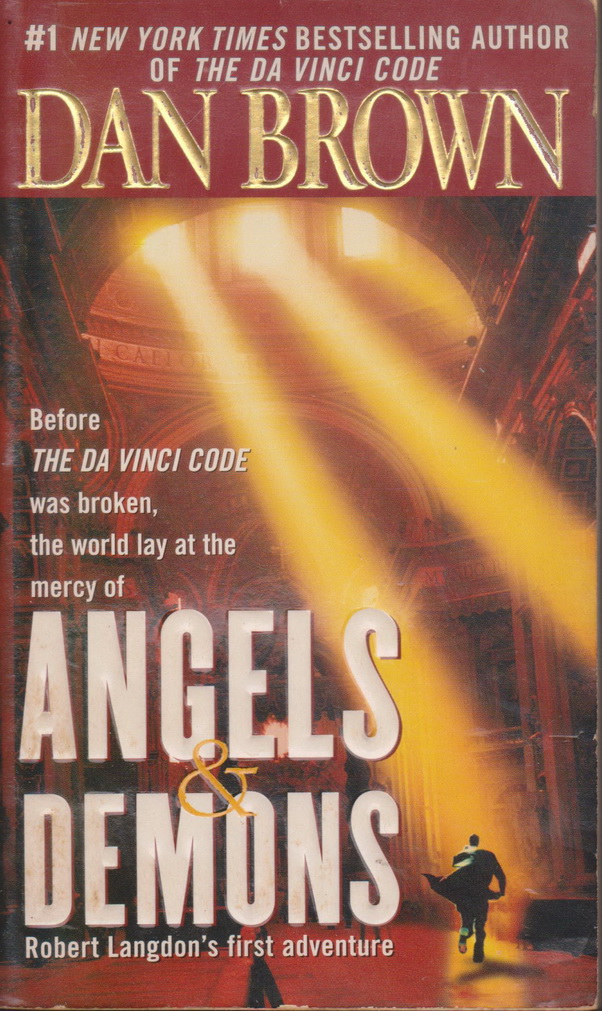 นิยายภาษาอังกฤษ Angels & Demons written by Dan Brown