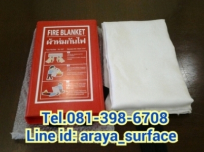 FIRE BLANKET ผ้าห่มกันไฟ ผ้าห่มกันไฟทำจากผ้าไฟเบอร์ ผ้าห่มดับไฟวงแคบ ผ้าป้องกันสเก็ดเชื่อม มีหลายขนาด
