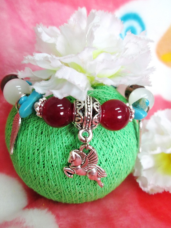 ขายแล้วค่ะ! สร้อยข้อมือหินมงคล สำหรับคนเกิดวันพุธราหู พฤหัสบดี และ เสาร์