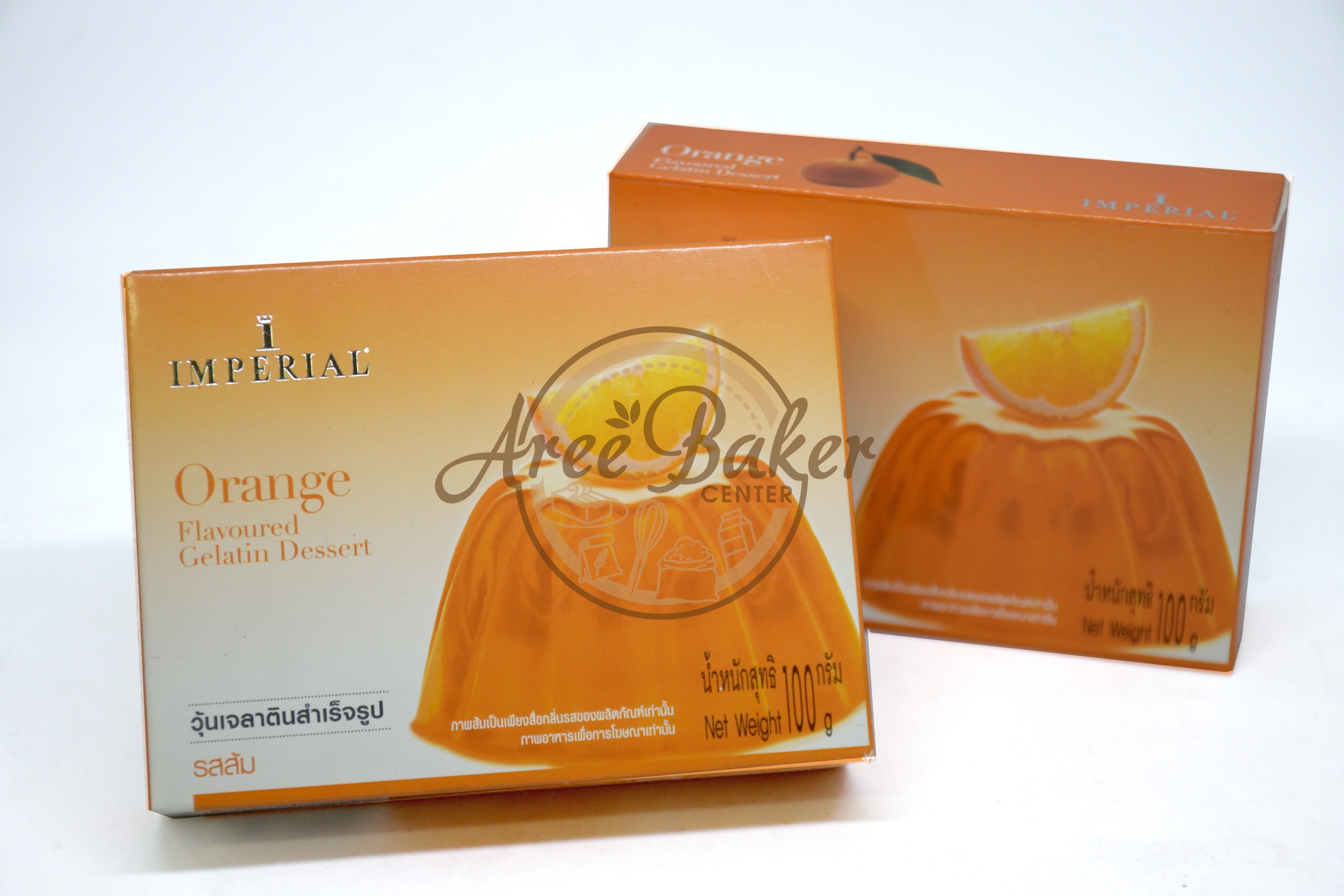 วุ้นเจลาตินสำเร็จรูป Orange