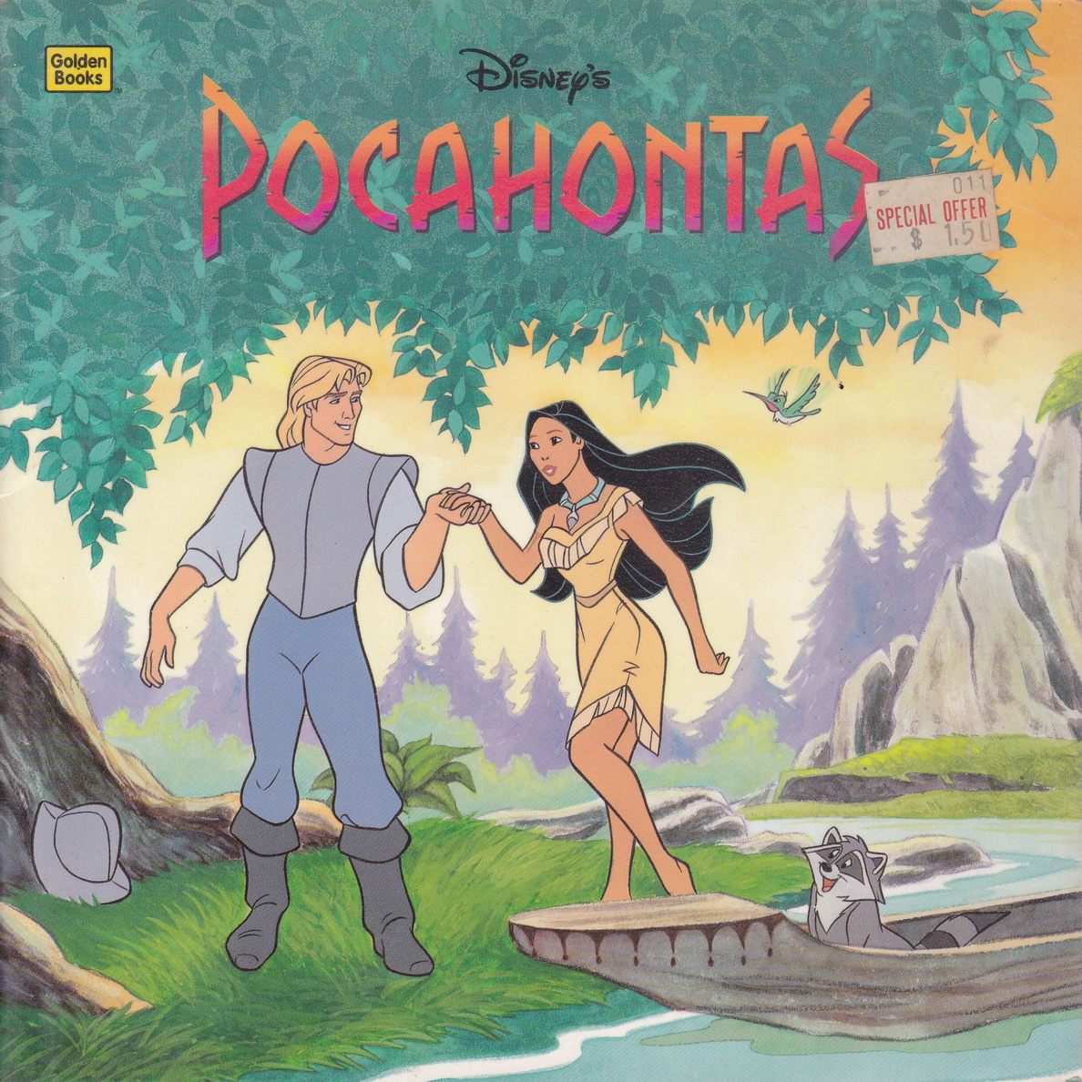 Disney's Pocahontas (Golden Books) by Margo Lundell (Adapter), Jose Cardona (Illustrator), Walt Disney Productions (Corporate Author)