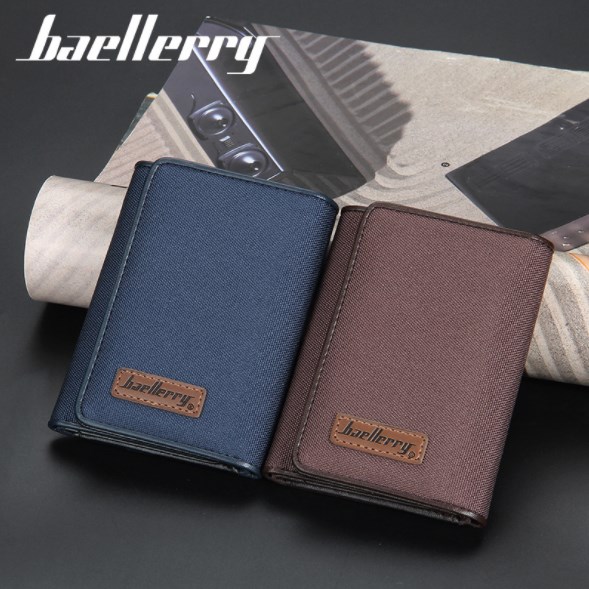 กระเป๋าสตางค์ผู้ชายใบสั้น Baellerry มีกล่อง ของแท้100% จาก Official Store