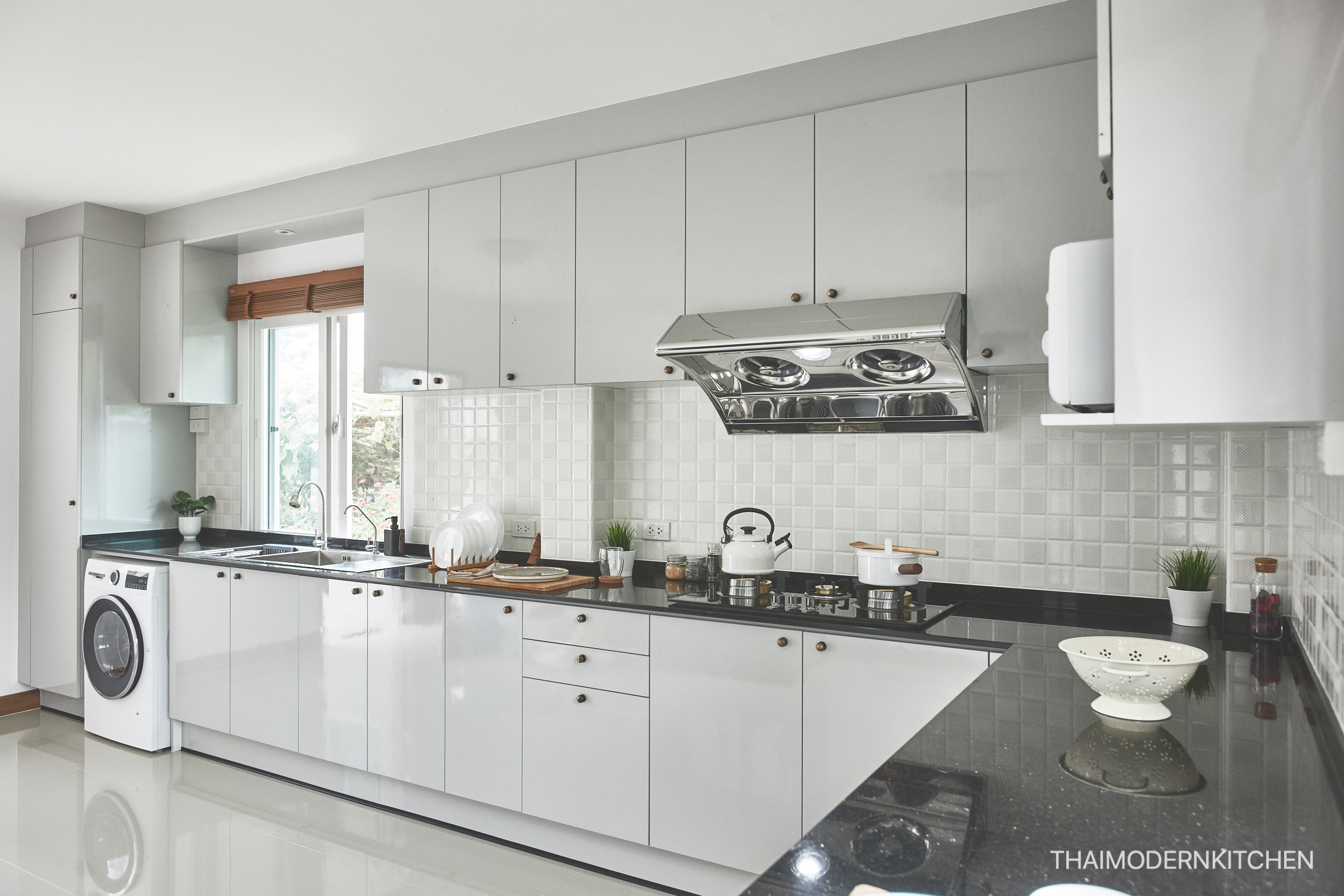 ครัวบิ้วอิน ราคา 85,000- 3.2+1.9 ตู้ล่าง 3.2 ตู้บน รวมตู้สูง