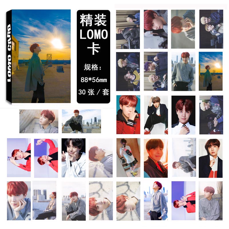 LOMO CARD BTS J-HOPE 30รูป