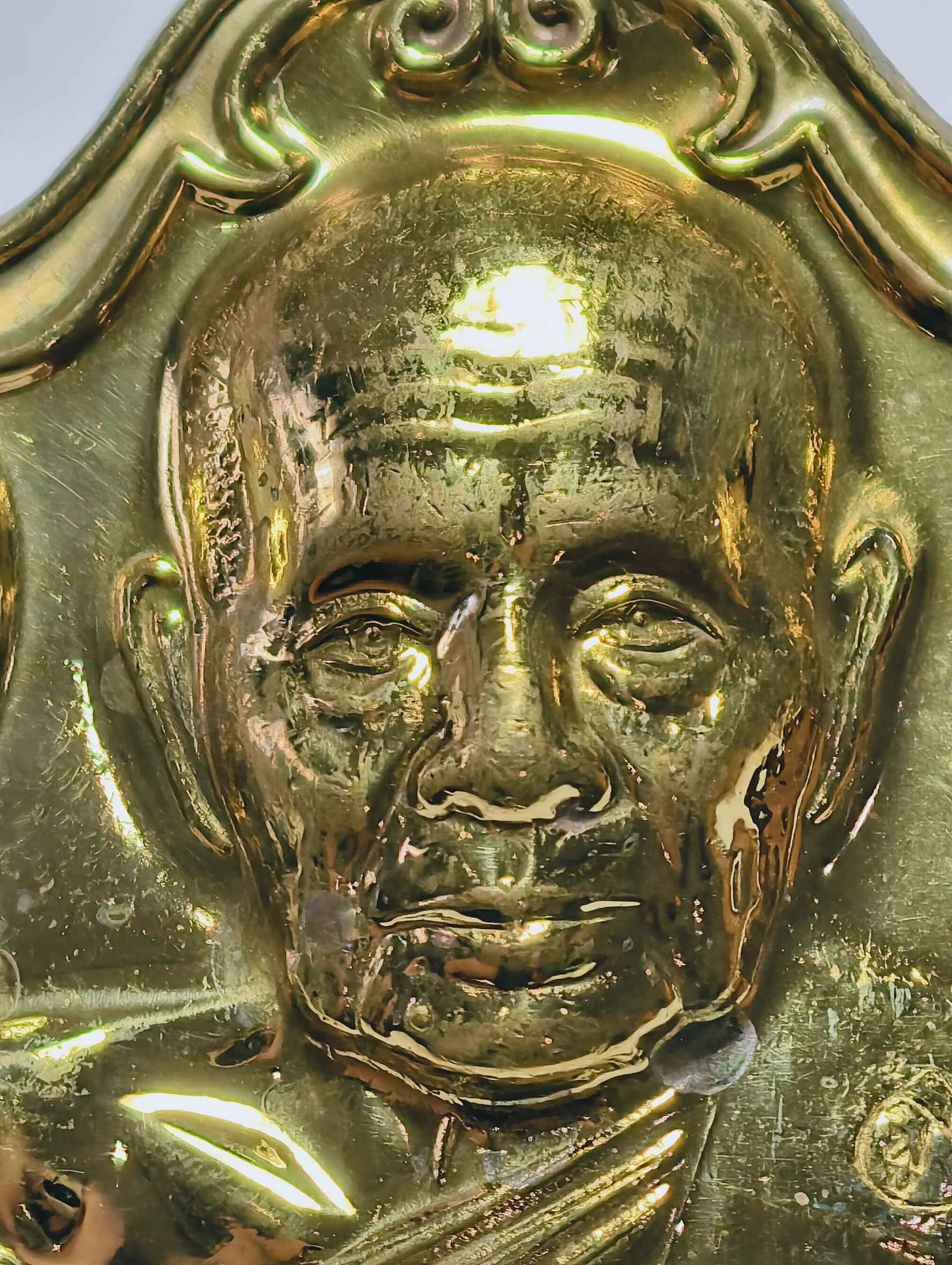 หลวงพ่อฟู วัดบางสมัคร เหรียญปาดตาลใหญ่ รุ่นแรก ปี 56 KA2434