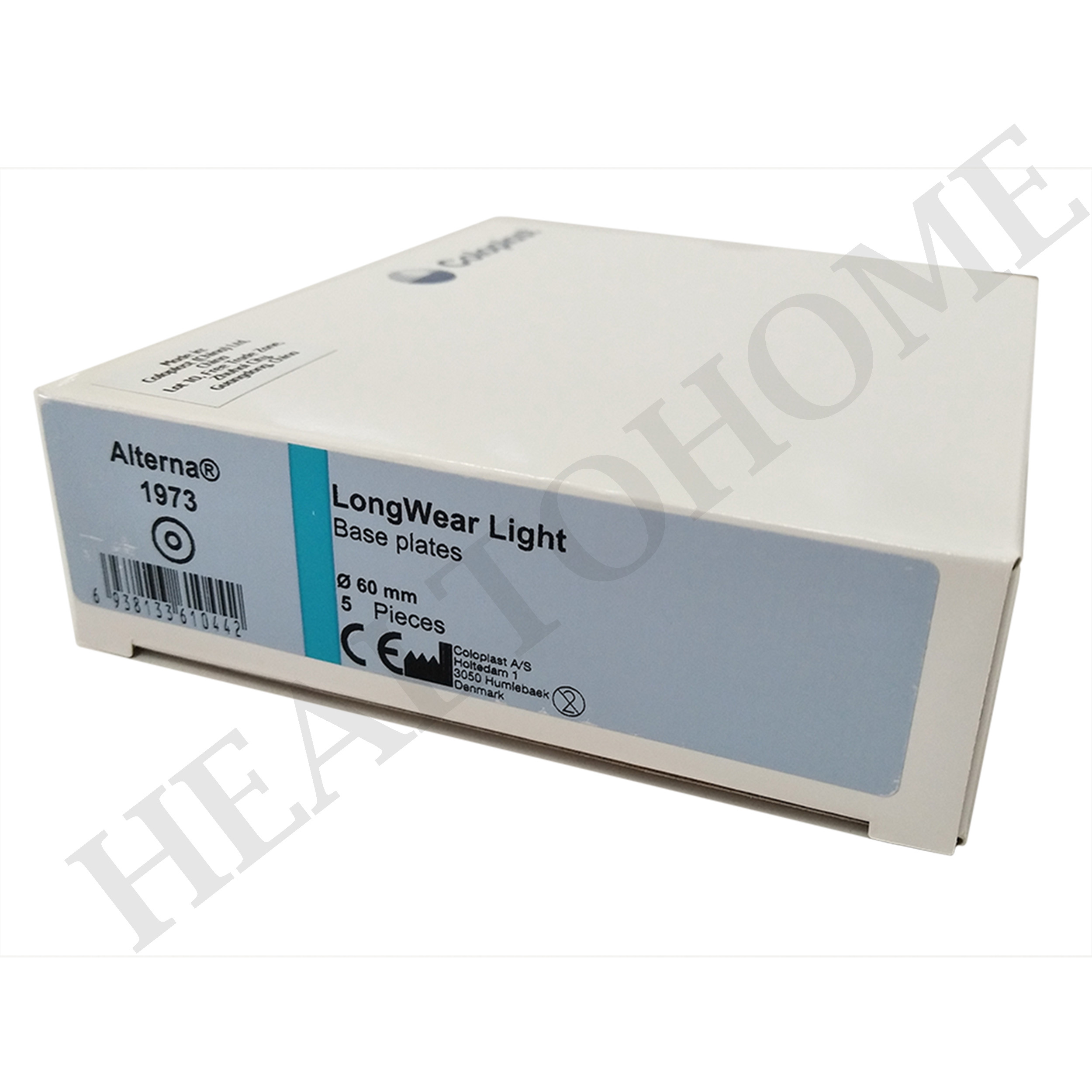 ALTERNA Longwear L Base Plate แป้นสำหรับติดถุงหน้าท้อง (เฉพาะแป้น ไม่รวมถุง)