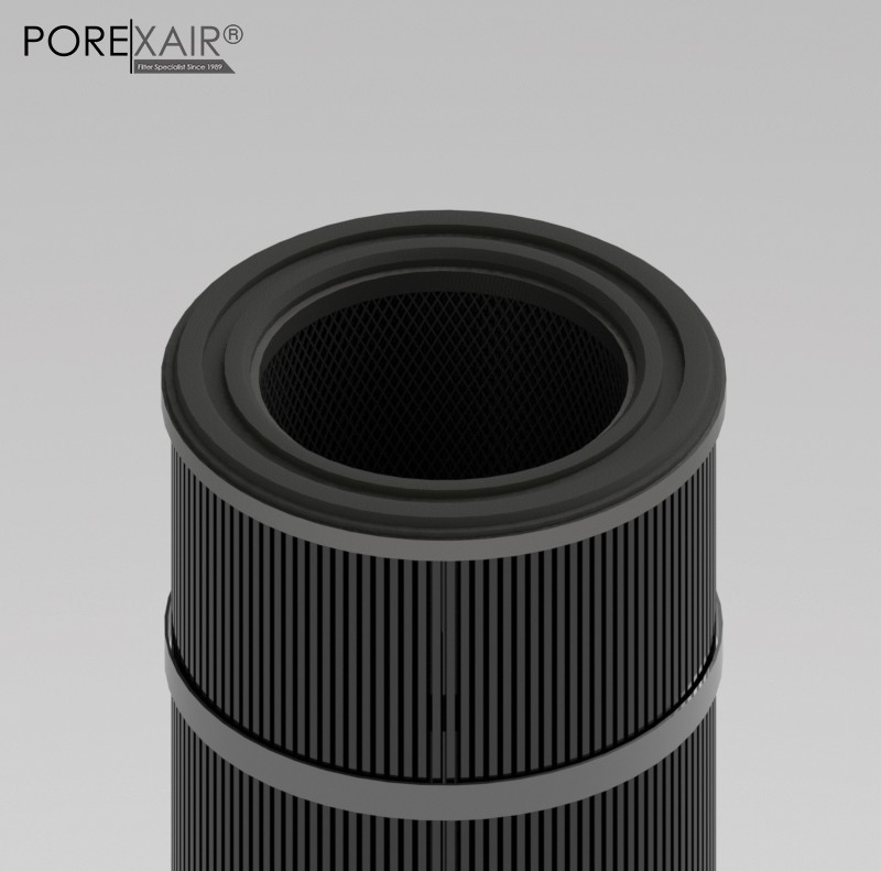 PoreXair Cartridge Filter PA320M CT-20 l ไส้กรองสีฝุ่น Anti-Static Polyester ขนาด 330x216x600