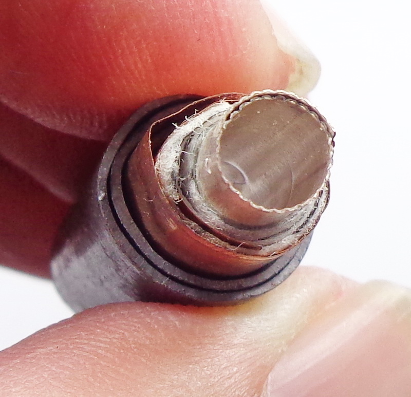 ครูบาคำฝั้น อินทวันโณ วัดกอโชค ตะกรุตเมตตาหลวง เนื้อเงินแท้ (KP1914)