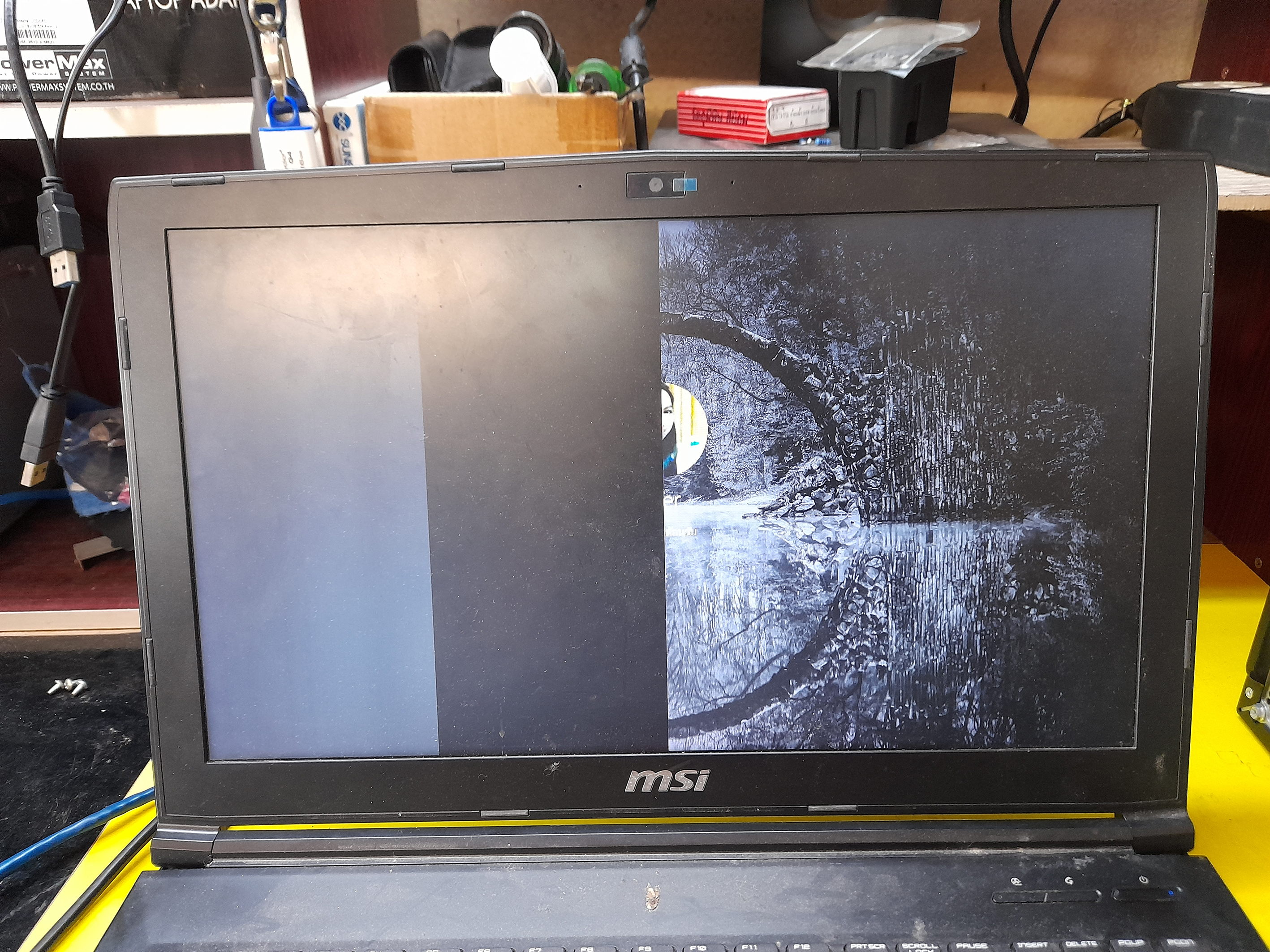 เปลี่ยนจอ MSI GL 62 6QF