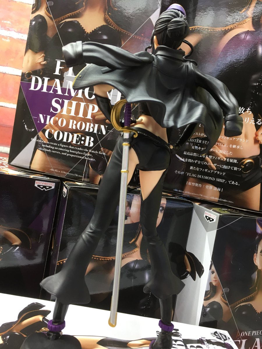 โมเดลวันพีช ลิขสิทธิ์แท้ โรบิน Flag Diamond Ship Robin CODE B