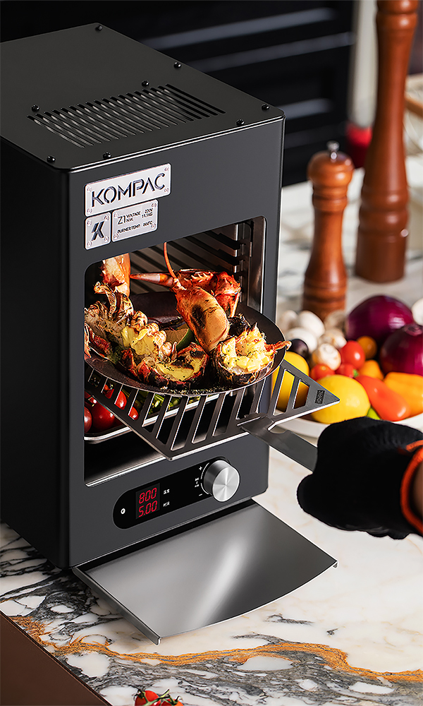 KOMPAC x MD-1S 800°C Electric Steak Broiler Grill for Restaurant l เตาย่างสเต็กอินฟาเรด 800องศาเซลซียส ระบบไฟฟ้า สำหรับร้านอาหารและใช้งานเชิงพาณิชย์