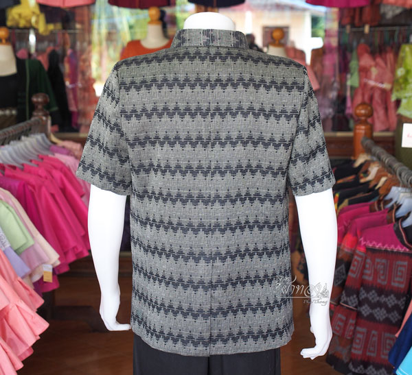 เสื้อผ้าฝ้ายลายมัดหมี่สุโขทัย ไซส์ XL