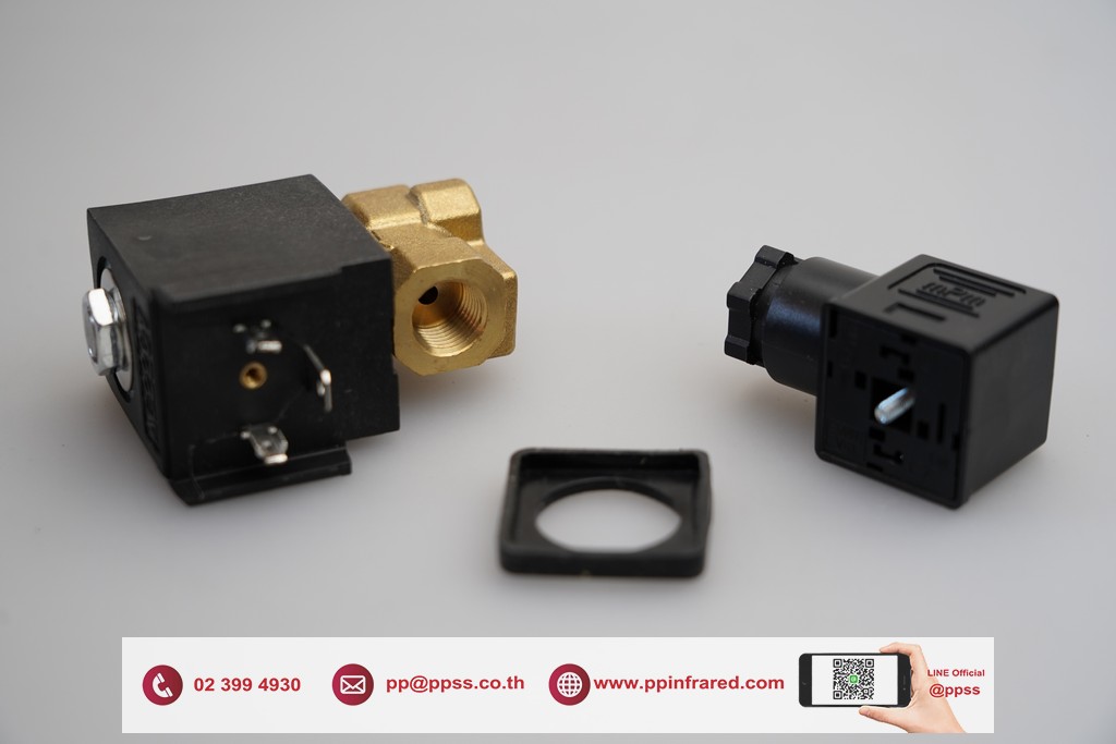 Gas Solenoid Valve 1/4" 230V IP65 l โซลินอยวาล์วแก๊ส