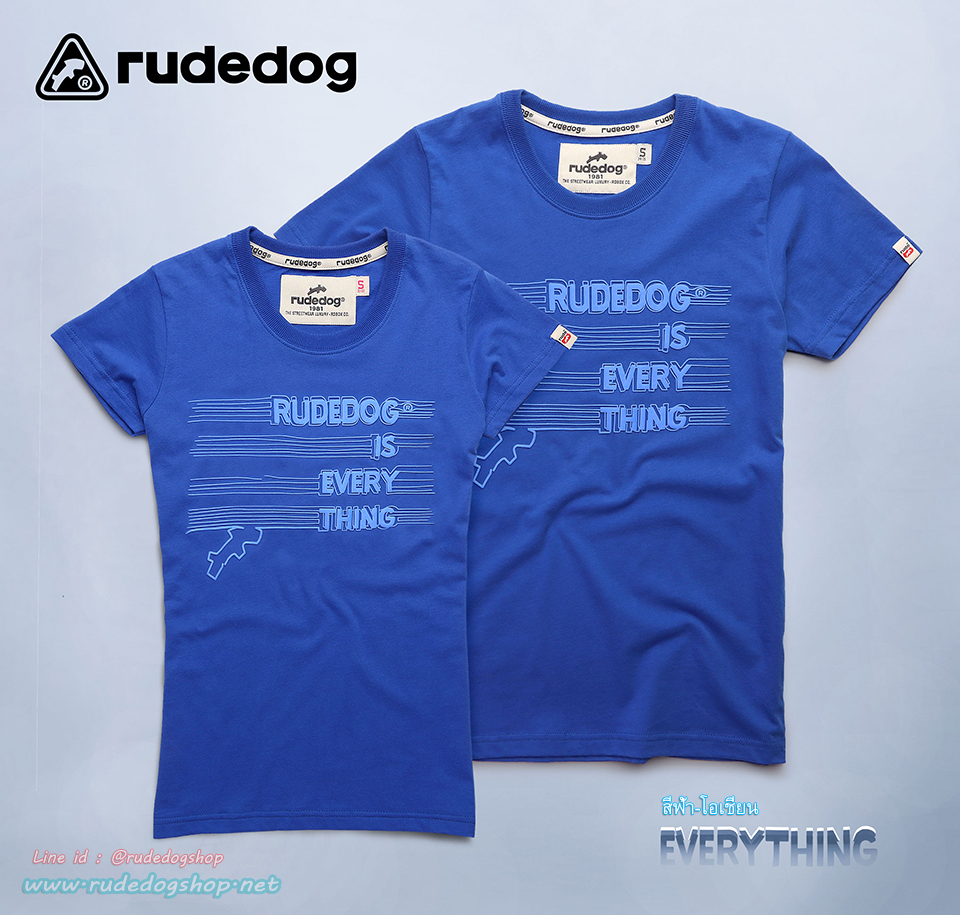 เสื้อยืดแขนสั้นผู้หญิง rudedog รุ่น EveryThing (เอฟเวรี่ติง)