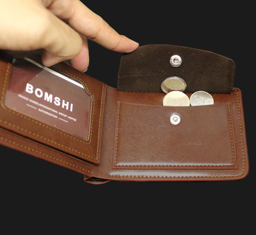 กระเป๋าสตางค์ผู้ชาย MS-219 [มีซิป]