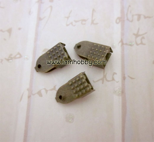 ตัวเก็บปลายเชือก 0.6 cm.(20 ชิ้น)