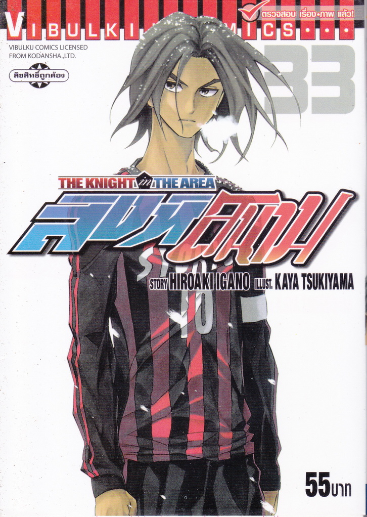 หนังสือการ์ตูน สิงห์สนาม The Knight in The Area เล่ม 31-40 (ขายยกชุด)