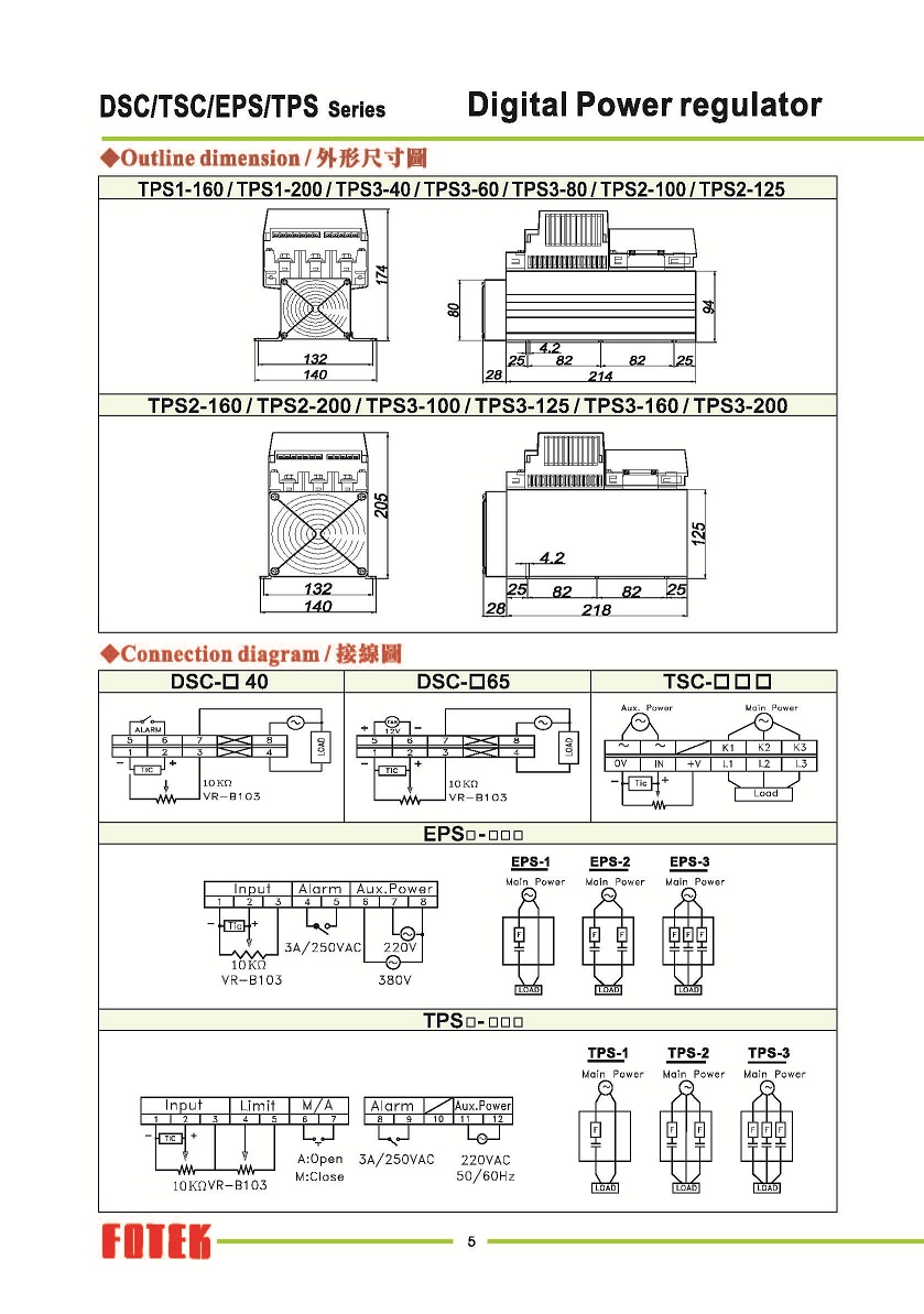 SCR Power Regulator 100A 3PH l ชุดการควบคุมการจ่ายกระแสไฟฟ้า