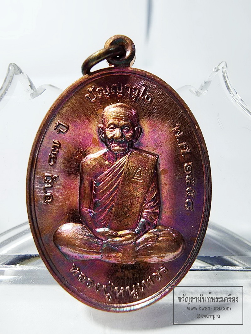 หลวงปุ่หนูเพชร วัดป่าภูมิพิทักษ์ 2558 มหาเศรษฐี (AB6187)