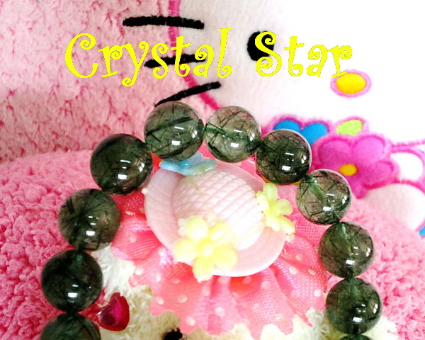 สร้อยข้อมือไหมเขียว เกรด A