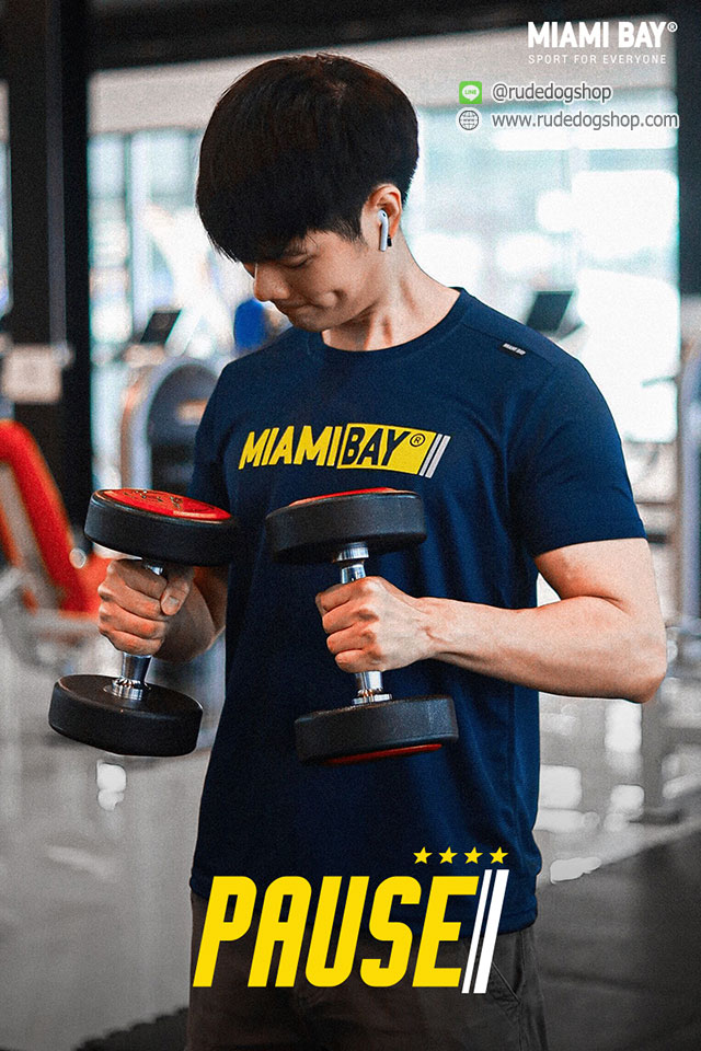 เสื้อกีฬา Miami Bay รุ่น PAUSE (พอส)