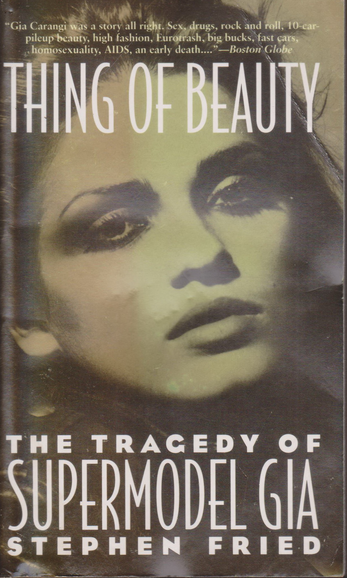 อัตชีวประวัติภาษาอังกฤษ Thing of Beauty: The Tragedy of Supermodel Gia by Stephen Fried