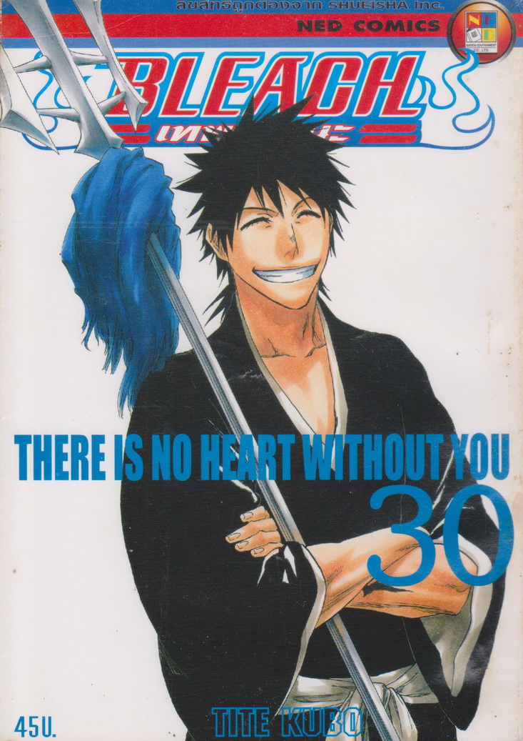 หนังสือการ์ตูน BLEACH เทพมรณะ เล่ม 1-31 (ขายยกชุด) ผู้เขียน TITE KUBO