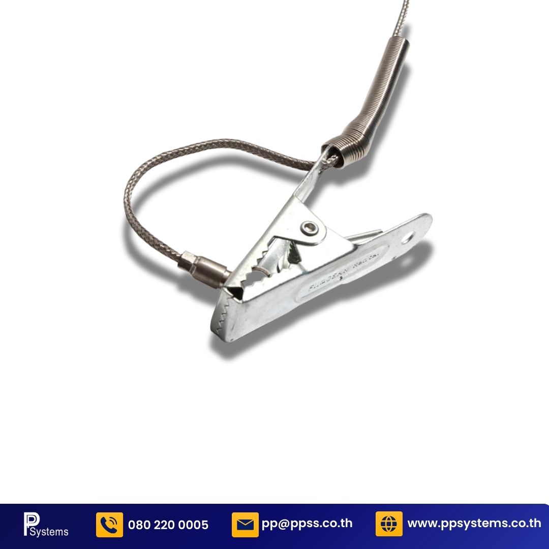 HEATwave Mini-Clamp Surface Surface SUS Braid Thermocouple Type K - 2m long l สายวัดอุณหภูมิ