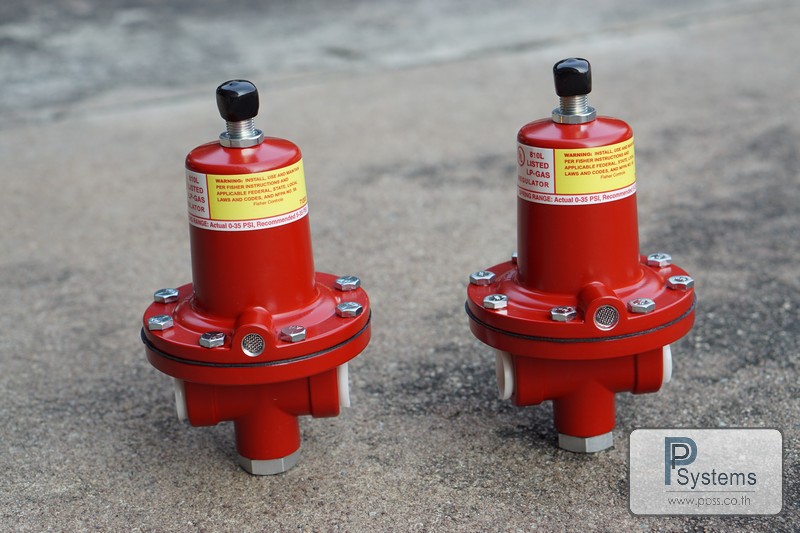 FISHER High Pressure Regulator 1/2" (5-35PSI) l หัวปรับแรงดัน ชนิดแรงดันสูง