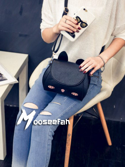 กระเป๋าสะพายข้างรูปแมวเหมียว