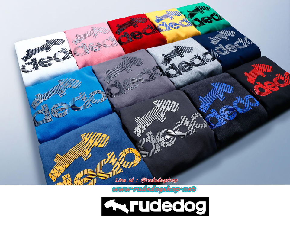 เสื้อยืด rudedogรุ่น Logo 2018 (โลโก้ 2018) Size M