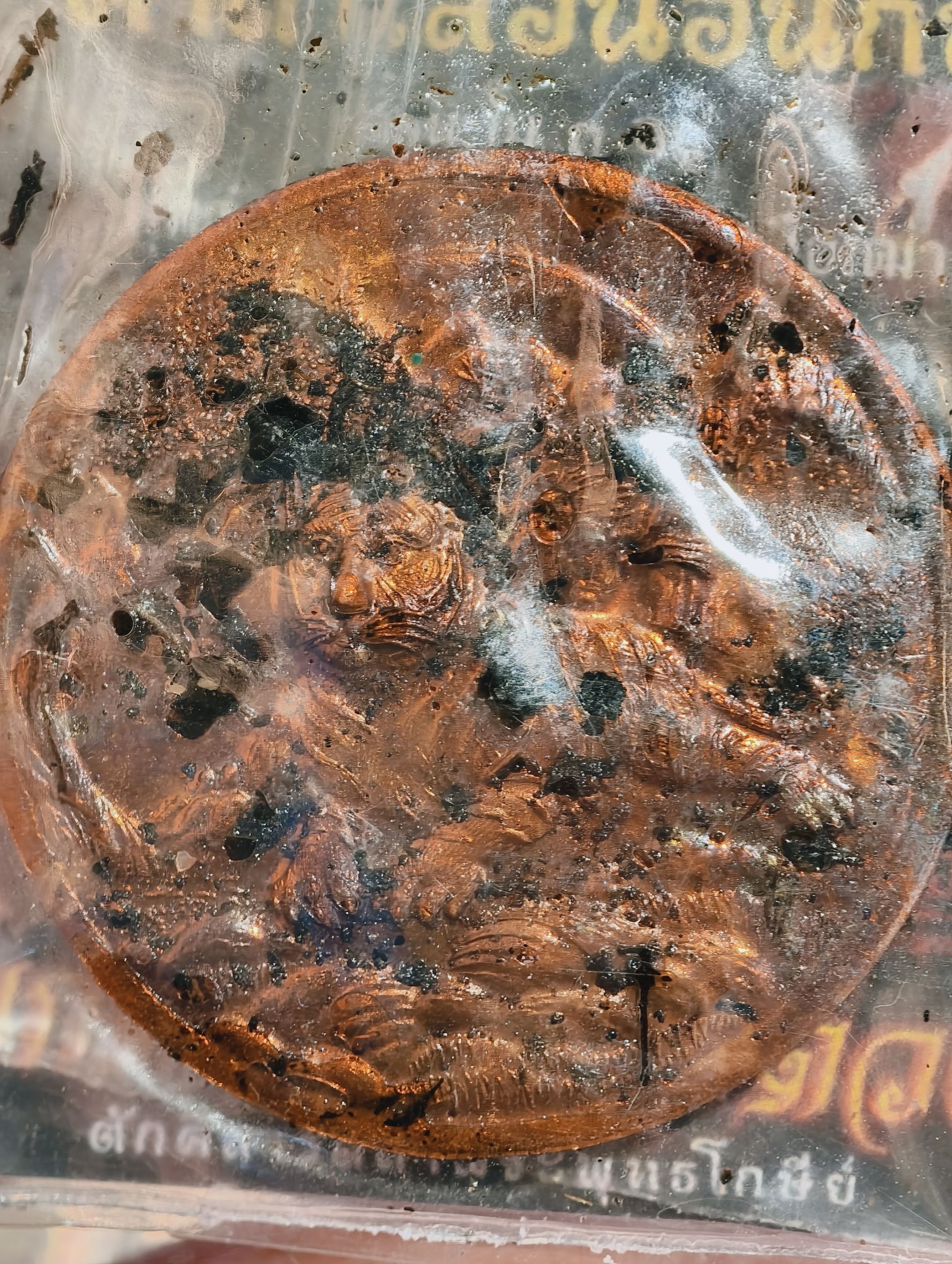 หลวงพ่อประสูติ วัดถ้ำพระพุทธโกสีย์ ในเตา เหรียญเสือนอนกิน พญาเสือเฒ่ายกศิษย์ เหนือดวง ตักศิลา KA 3336