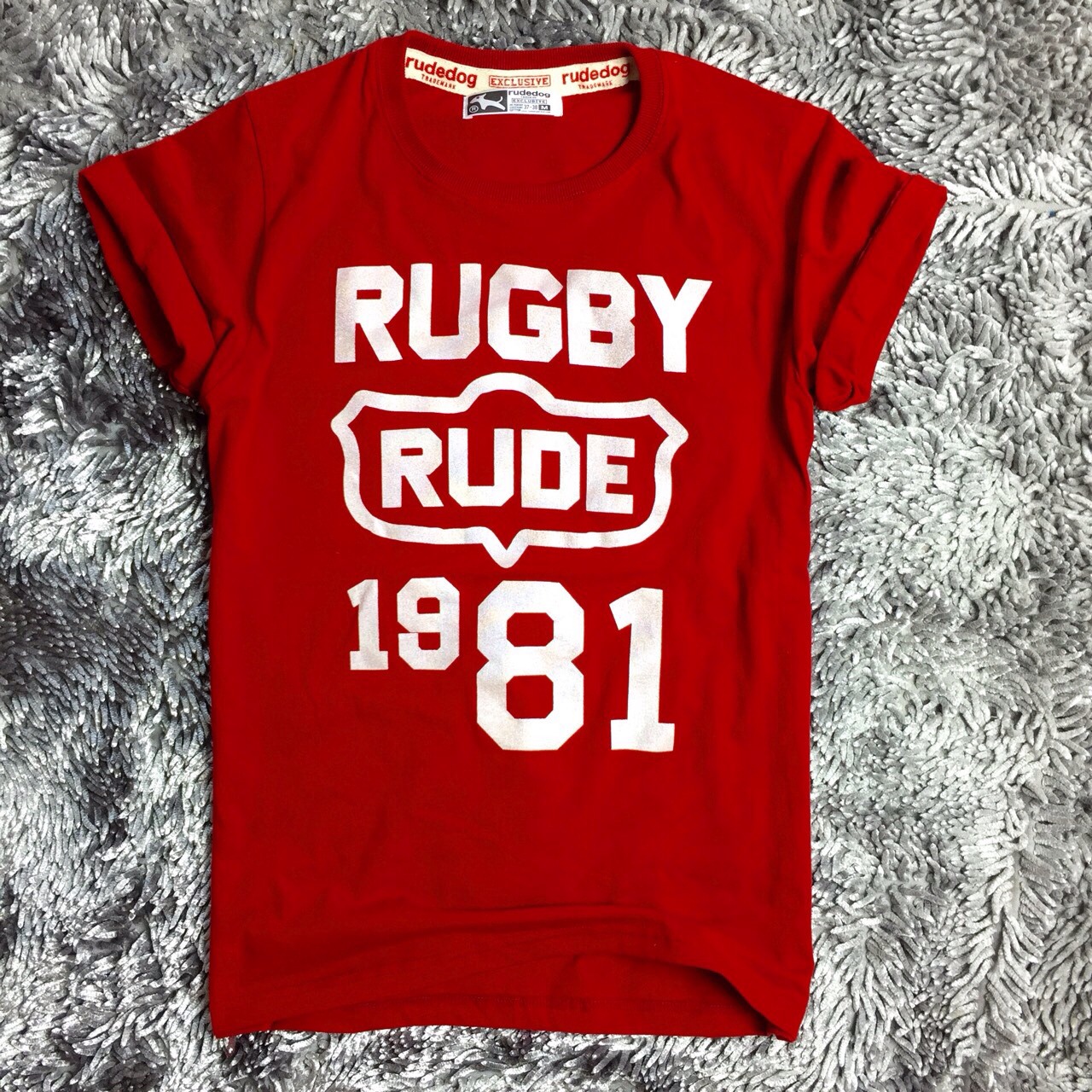 เสื้อยืด Rudedog รุ่น Rugby Size S