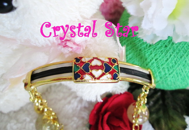 สร้อยข้อมือไหมทอง หางช้าง