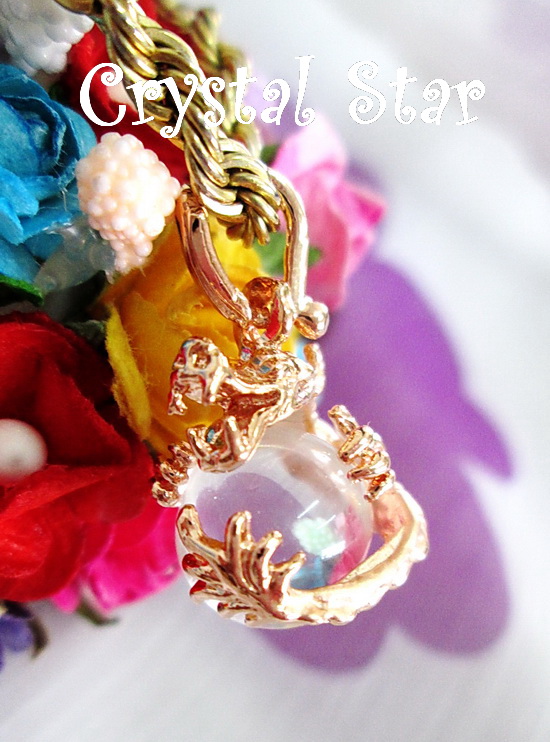 จี้มังกร+ลูกแก้ว