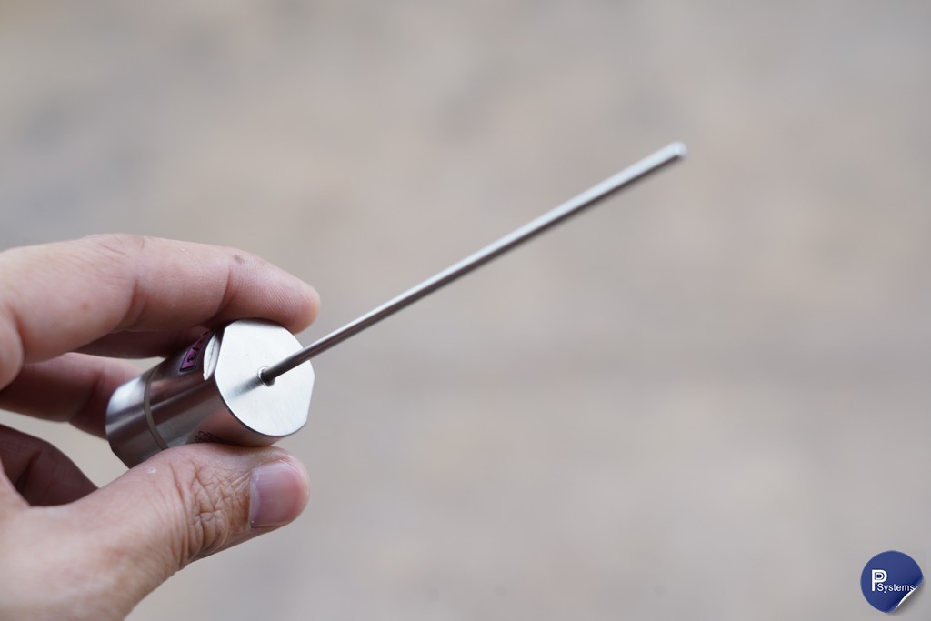 ZCLOG ดาต้าล็อกเกอร์ไร้สาย โพรบยาว 110 มม. ช่วงอุณหภูมิ -40°C ถึง 150°C