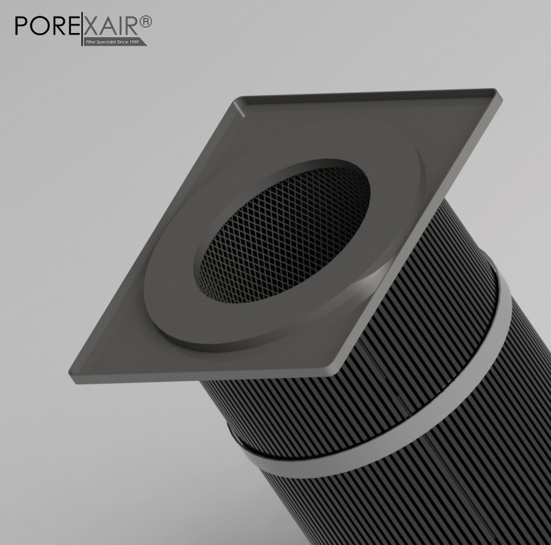 PoreXair Cartridge Filter PA320FM CT-20 l ไส้กรองสีฝุ่น Anti-Static Polyester ขนาด 330x216x600