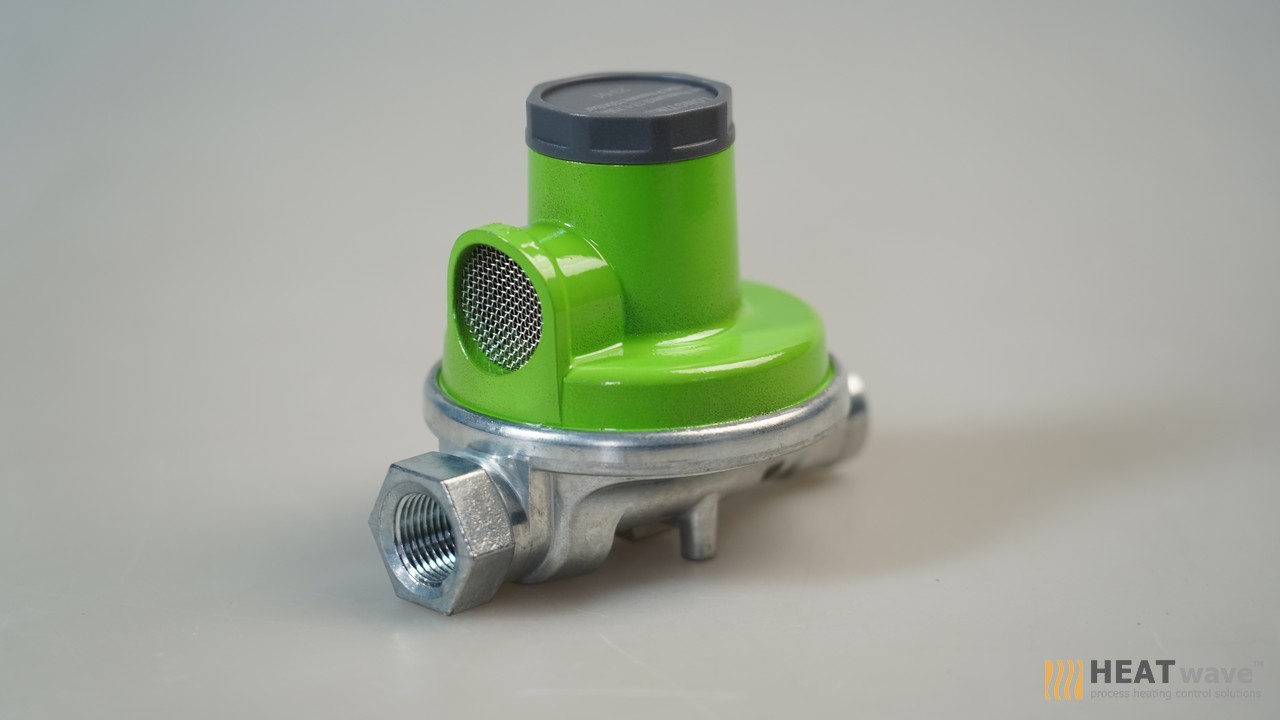 Low Pressure Regulator for LPG, Output 50-100mbar, Size 1/4" x 3/8" NPT