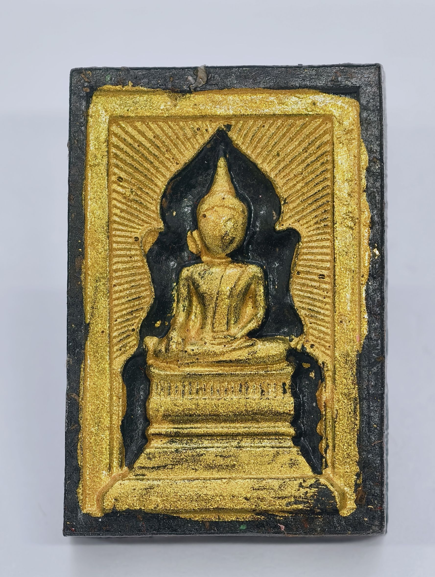 พระสมเด็จ แหวกม่าน มหาโชค หลวงปู่จื่อ วัดเขาตาเงาะอุดมพร องค์ท็อปตะกรุดเงิน 9 ดอก KA2444