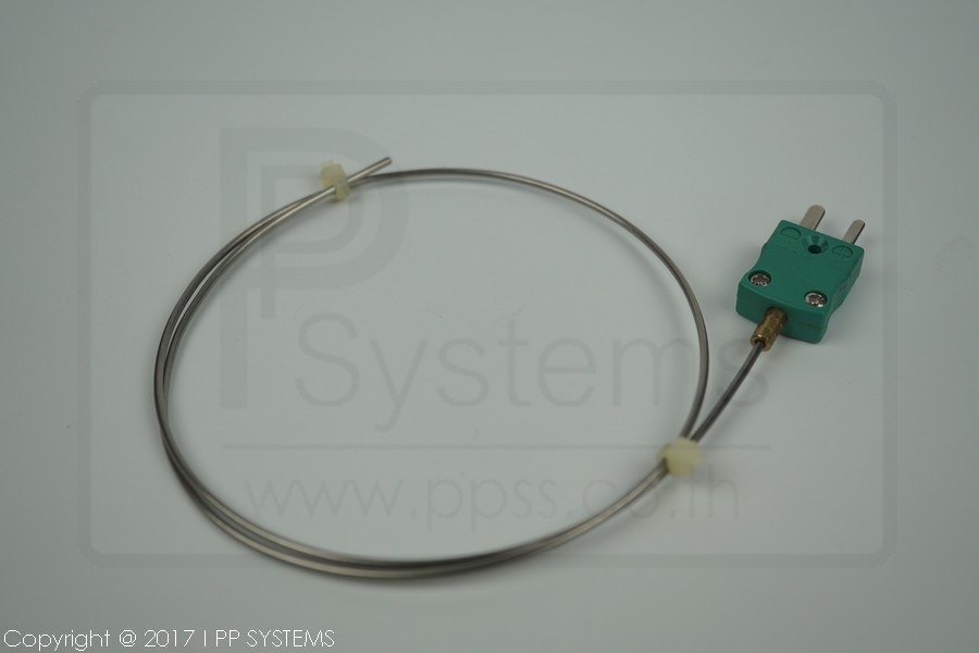 [PA0713] DATAPAQ Mineral Insulated Thermocouple, Type-K, Length 0.5m, Diameter 1.6mm, Nicrobell™ sheath